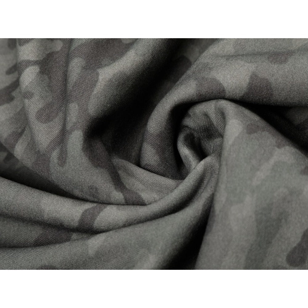 Camo Patchwork Zip-Up Hoodie - APEX MADE