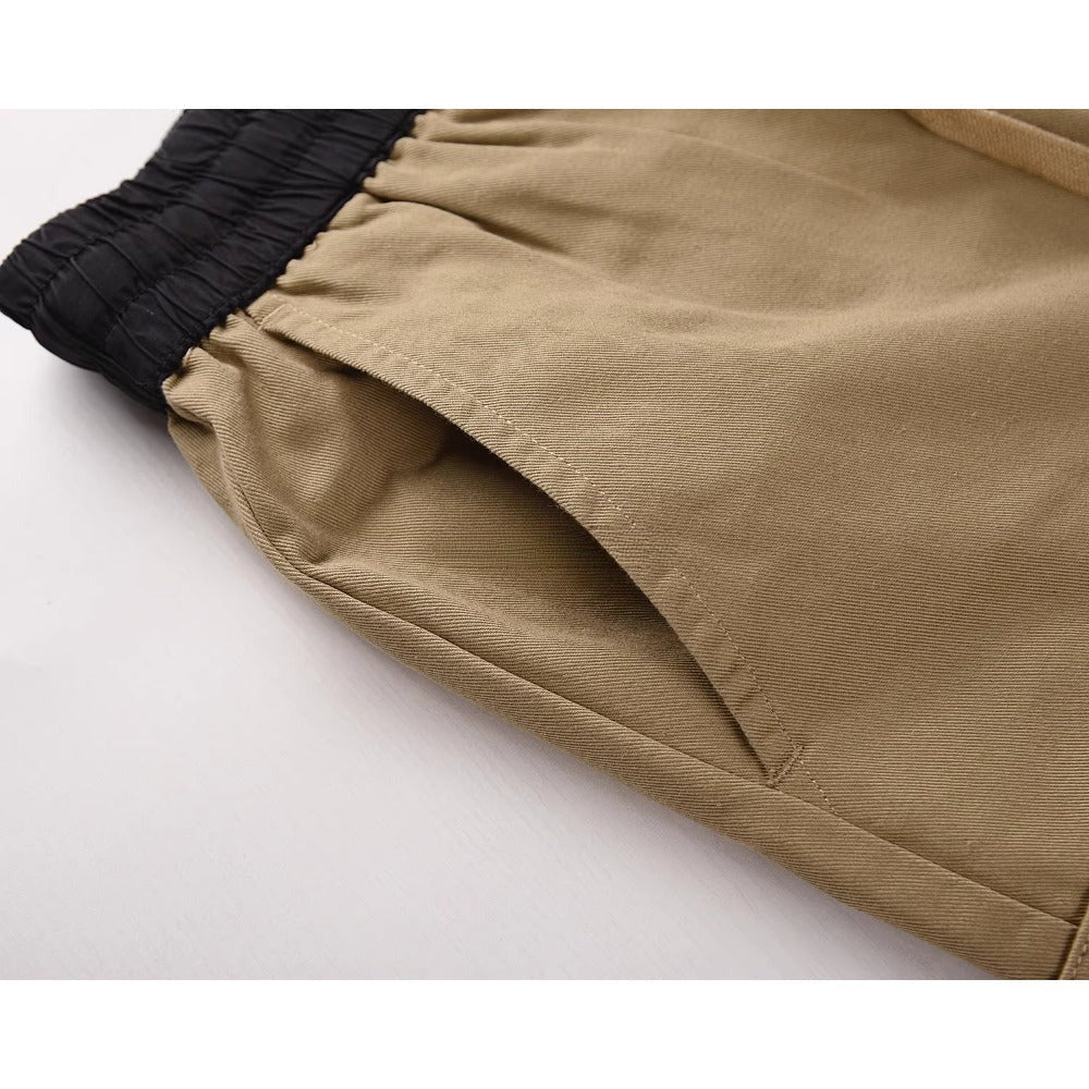 Drawstring Loose Daddy Cargo Pants - APEX MADE
