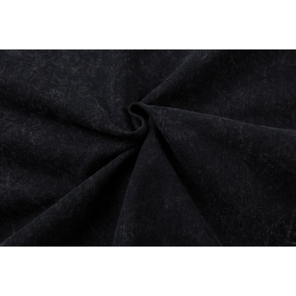 Frayed Rivet Denim Shirt - APEX MADE
