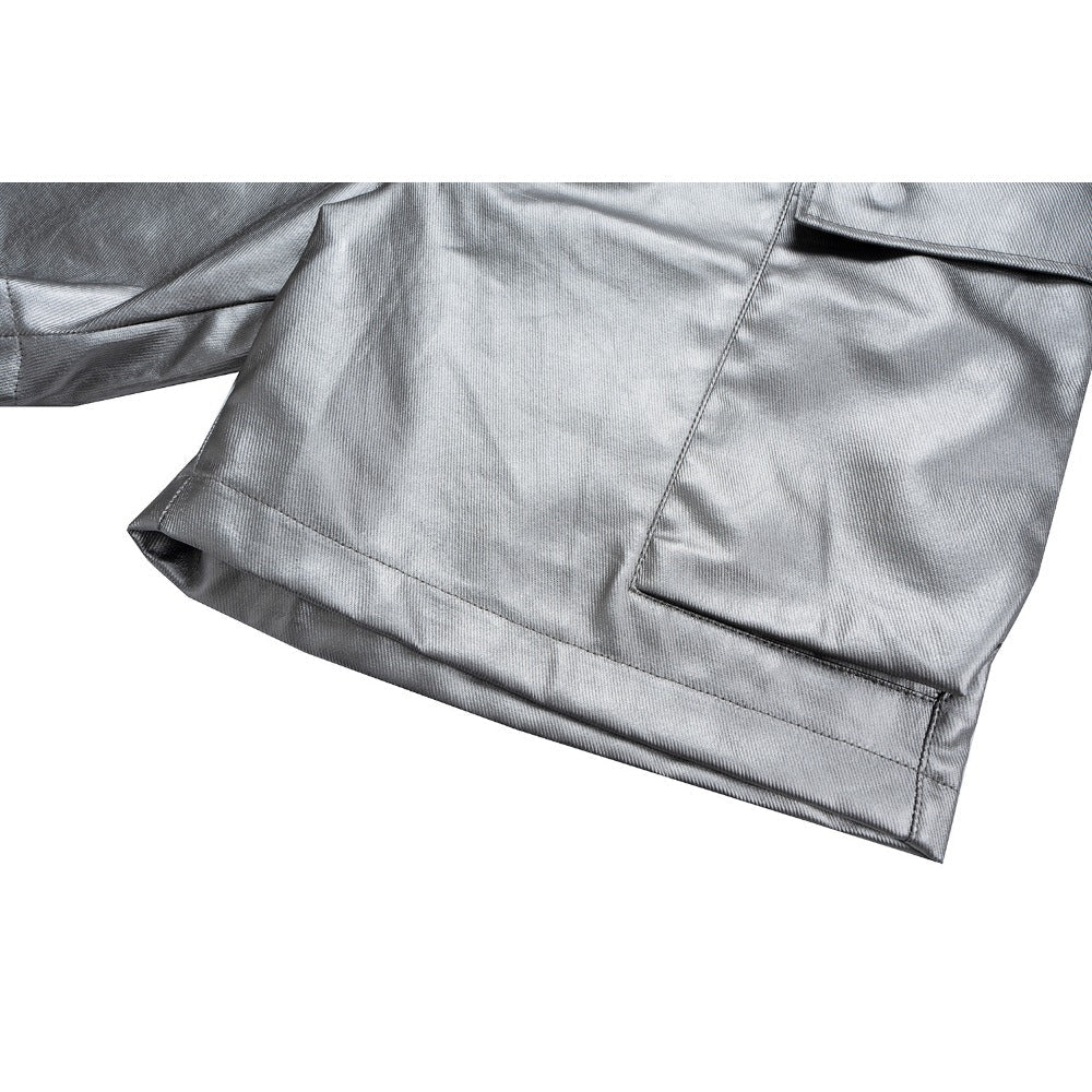 Metallic Cargo Shorts - APEX MADE