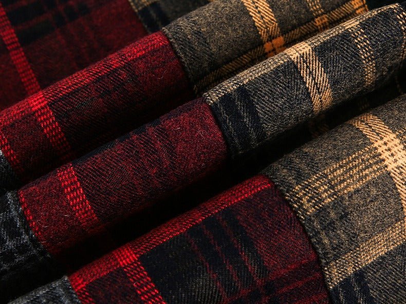 Multicolor Patchwork Check Shirt - APEX MADE