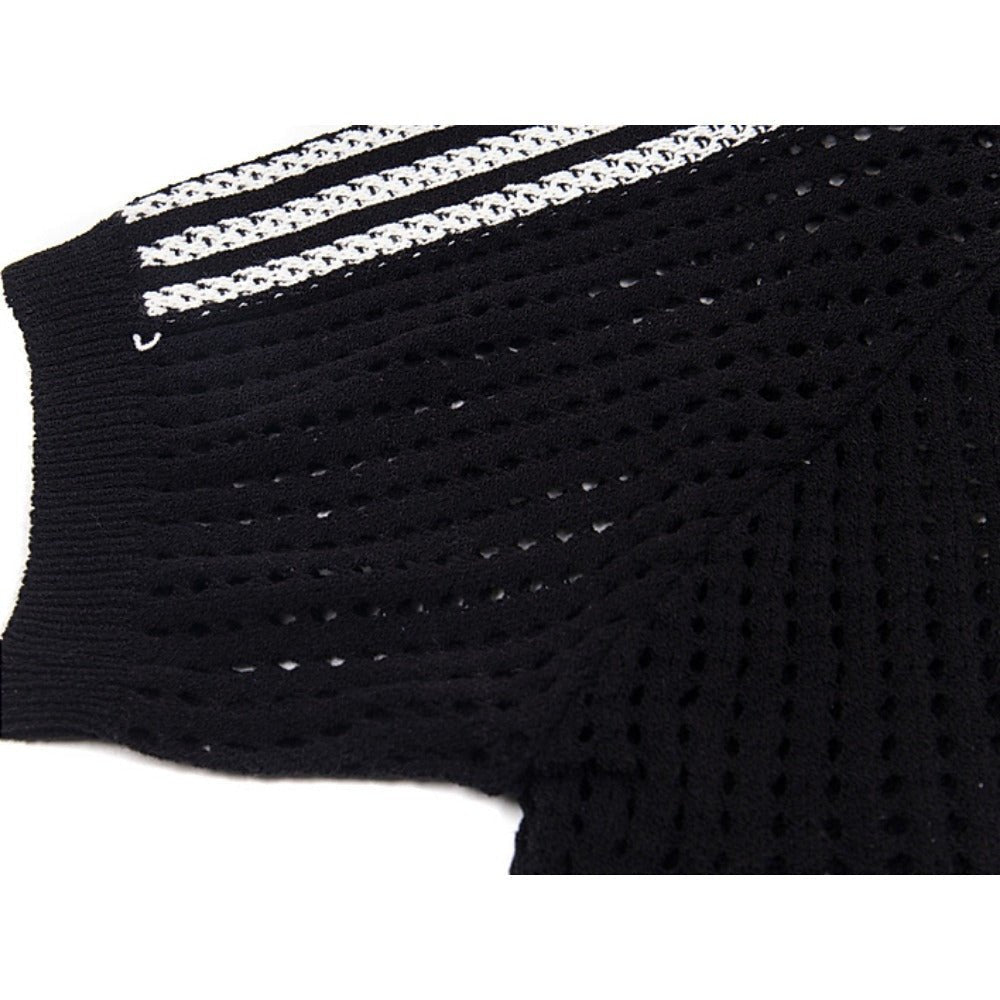 No.56 Openwork Knitted Shirt - APEX MADE