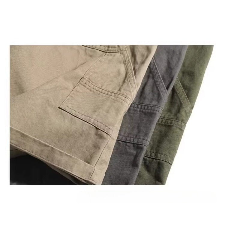 Simple Belted Cargo Shorts - APEX MADE