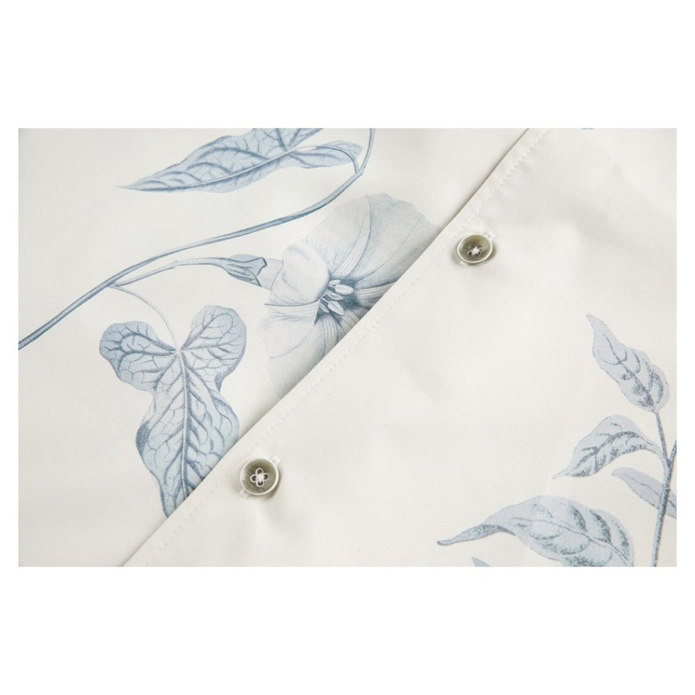 Summer Floral Print Shirt - APEX MADE