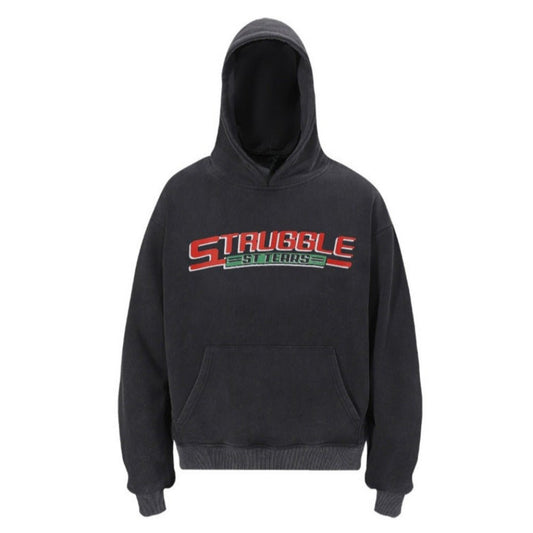 Boxer Duel Graphic Hoodie - Thrashink