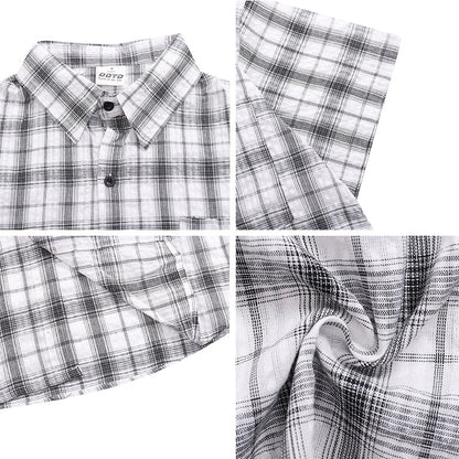 Classic Contrast Check Shirt - APEX MADE