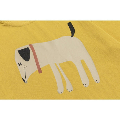 Cute Abstract Dog Printed T-Shirt - APEX MADE