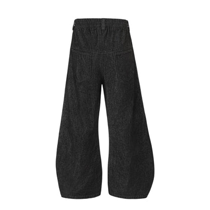 Deconstructed Rivet Scimitar Jeans - Thrashink
