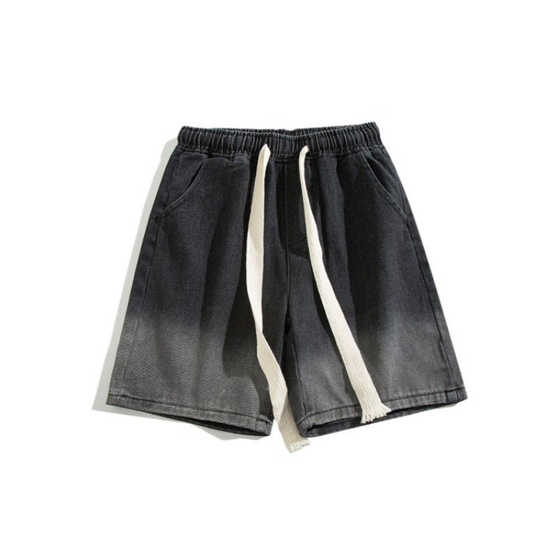 Gradient Bermuda Denim Shorts - APEX MADE