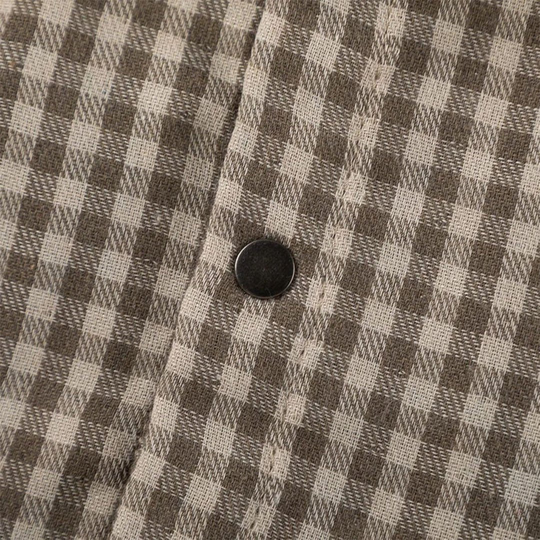 Graffiti Reversible Plaid Shirt - APEX MADE