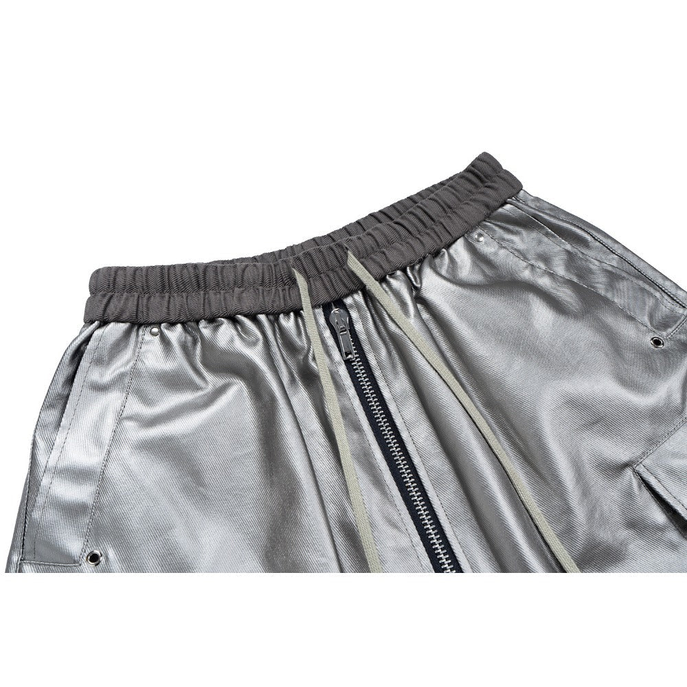 Metallic Cargo Shorts - APEX MADE