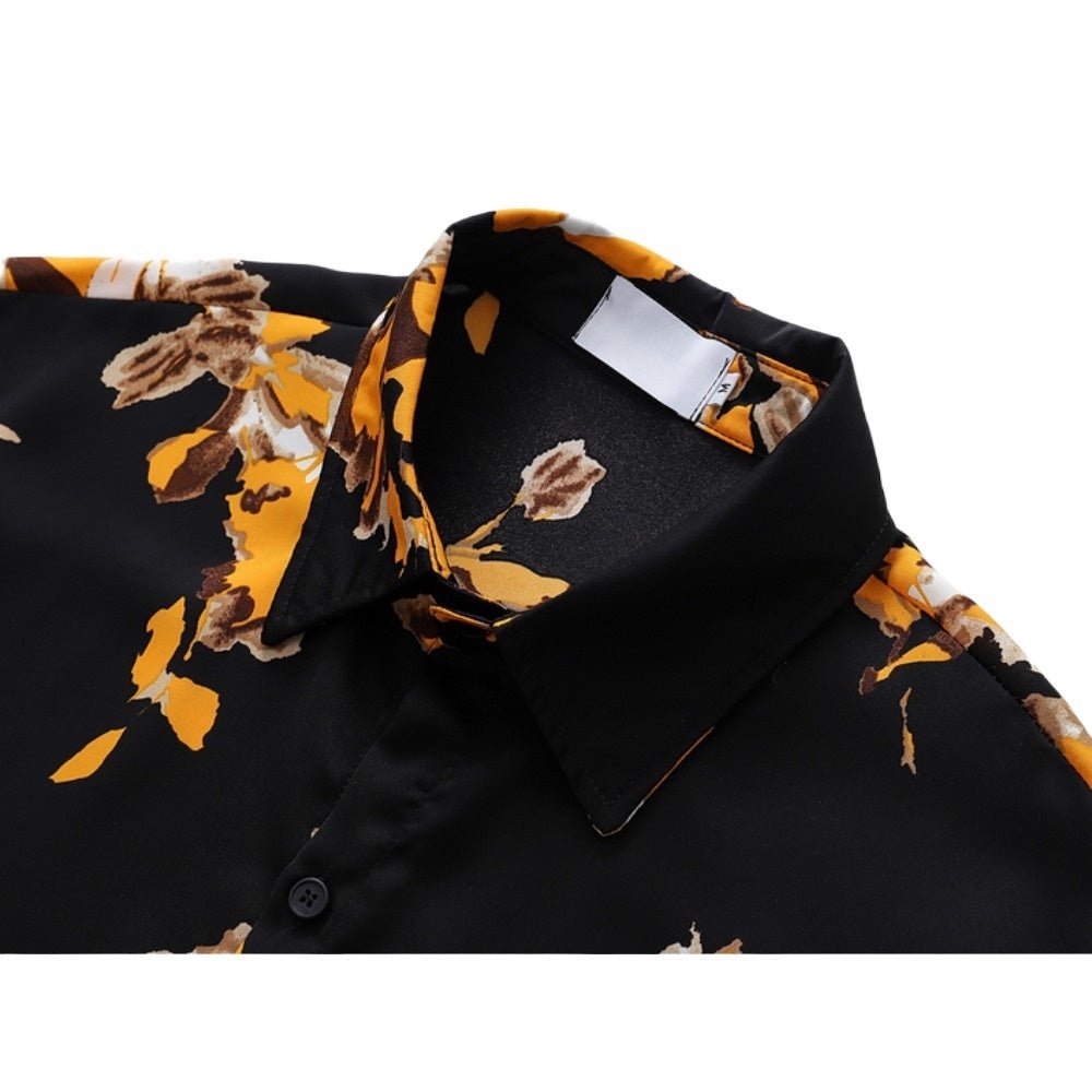 Midnight Blossom Shirt - APEX MADE