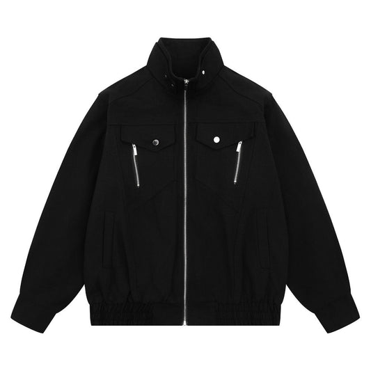 Modern Classic Zip - Front Jacket - Thrashink