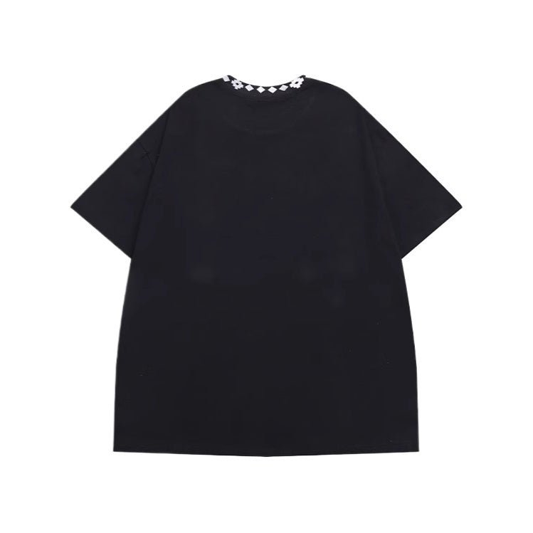 Necklace Embroidered T-Shirt - APEX MADE