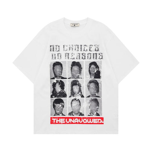 Nine Grid Urban Portrait T-Shirt - APEX MADE