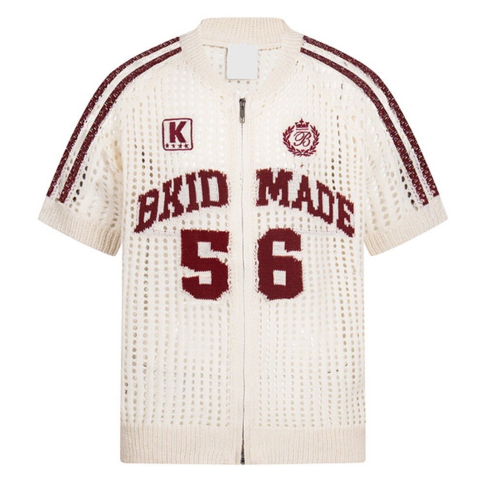 No.56 Openwork Knitted Shirt - APEX MADE