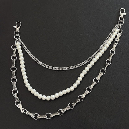 Pearl Pants Chain Pendant - Thrashink