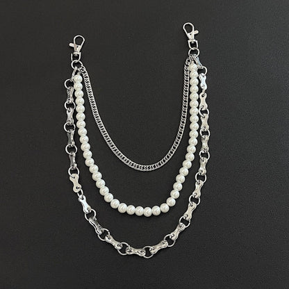 Pearl Pants Chain Pendant - Thrashink