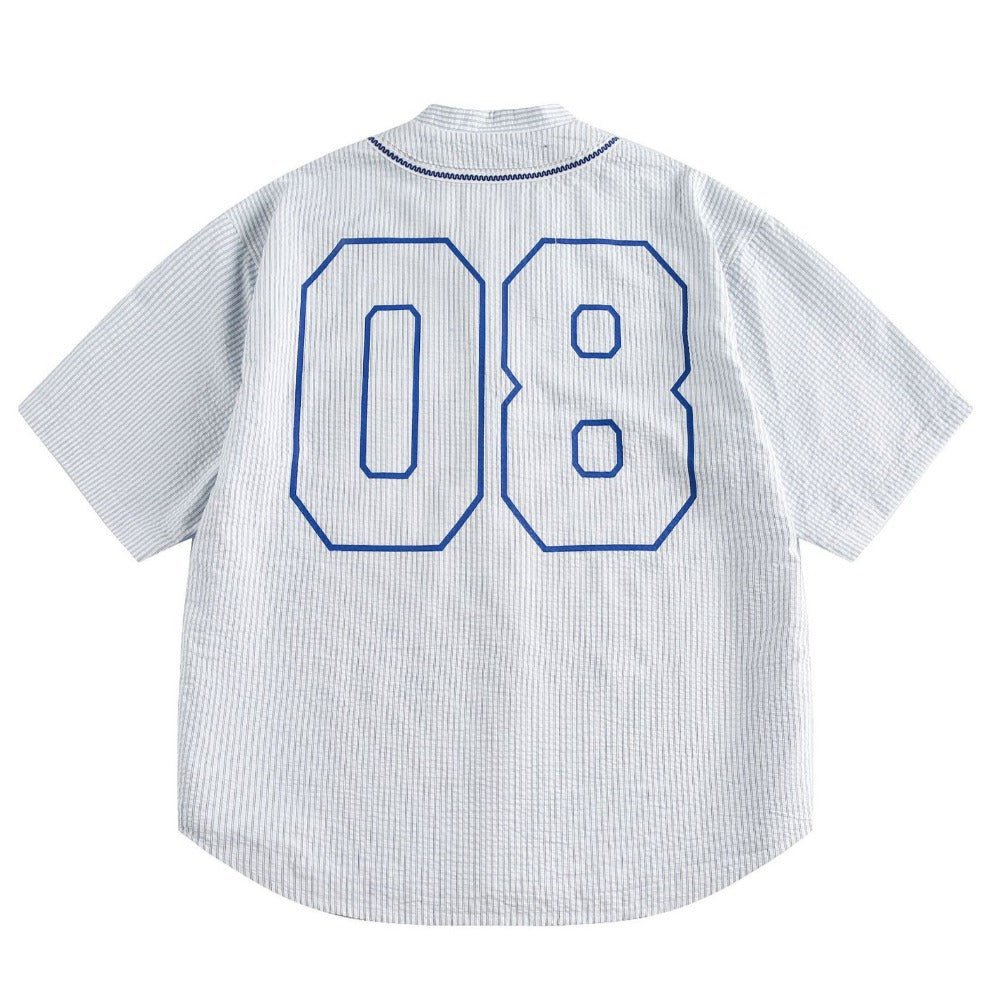 Striped Button Down Shirt - APEX MADE