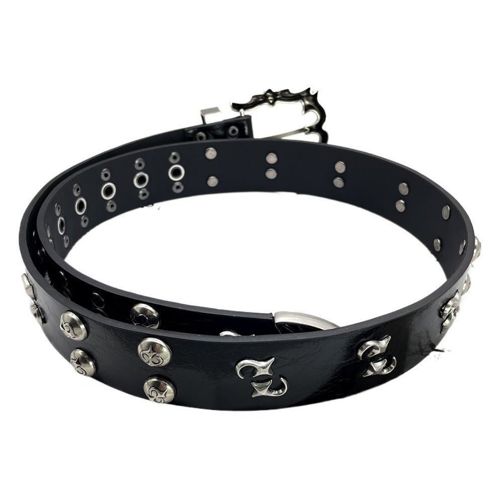 Thorns Goth Punk Rivet Belt - APEX MADE