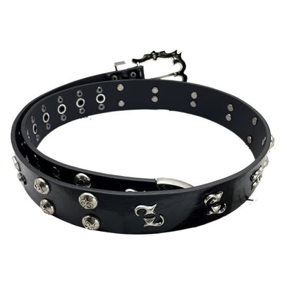 Thorns Goth Punk Rivet Belt - APEX MADE