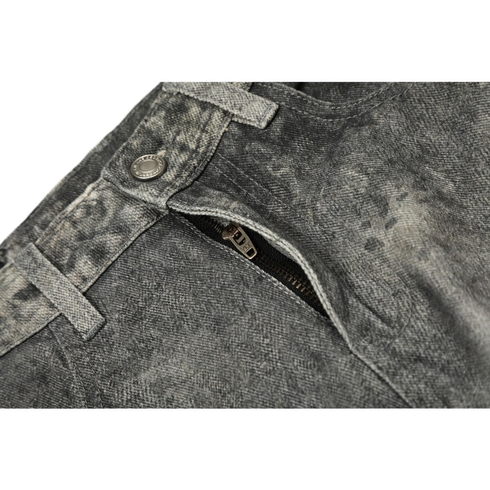 Vintage Deconstructed Scimitar Jeans - Thrashink
