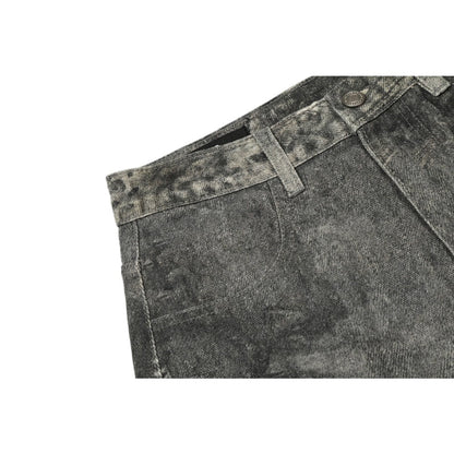 Vintage Deconstructed Scimitar Jeans - Thrashink