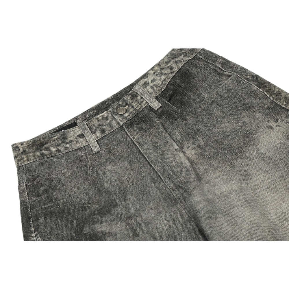 Vintage Deconstructed Scimitar Jeans - Thrashink