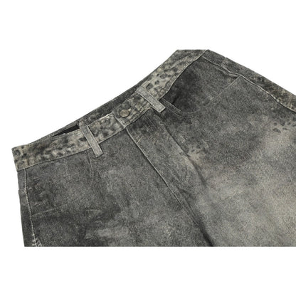 Vintage Deconstructed Scimitar Jeans - Thrashink