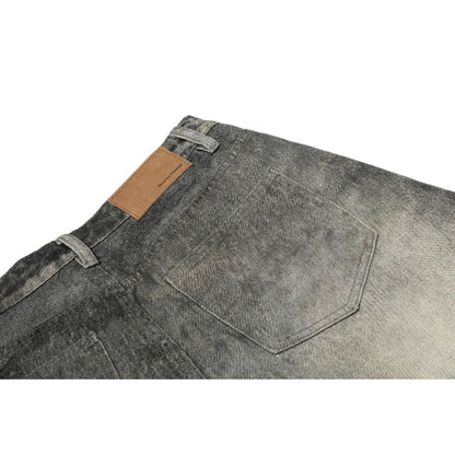 Vintage Deconstructed Scimitar Jeans - Thrashink