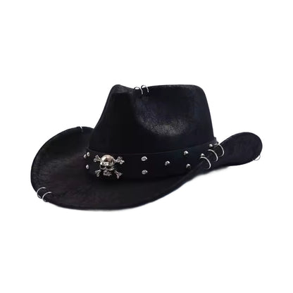 Western Skull Cowboy Hat - APEX MADE